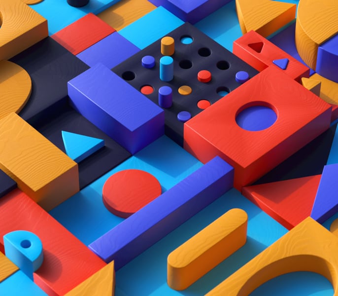 Colorful blocks